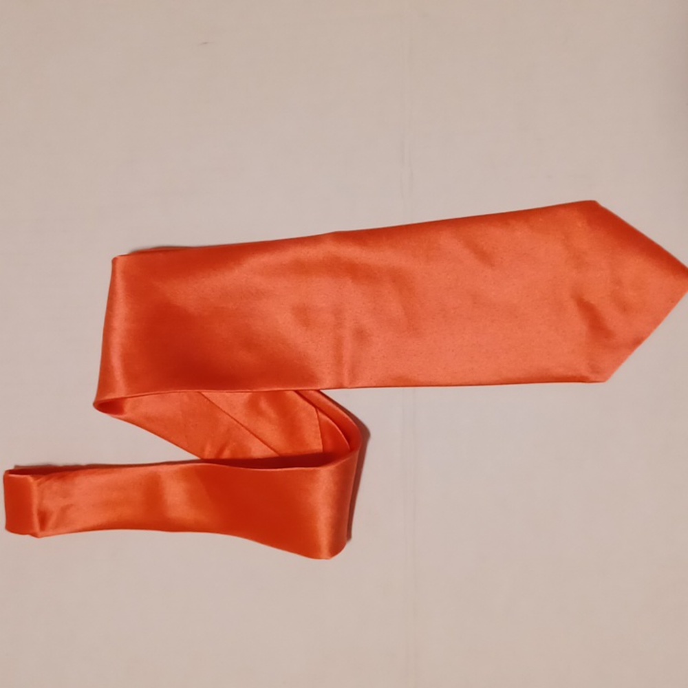 Men's ROMARIO MANZINI Orange Tie